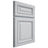 Shiloh Cabinetry Full Overlay Manchester Paintable Niebla Azul Door