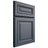 Shiloh Cabinetry Full Overlay Manchester Paintable Slate Tile Door
