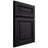 Shiloh Cabinetry Full Overlay Manchester Poplar Plain Cut Harbor Door