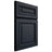 Shiloh Cabinetry Full Overlay Manchester Poplar Plain Cut Hudson Door