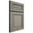 Shiloh Cabinetry Full Overlay Manchester Red Oak Plain Cut Thyme Door