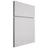 Shiloh Cabinetry Full Overlay Metropolitan Paintable Arctic Door