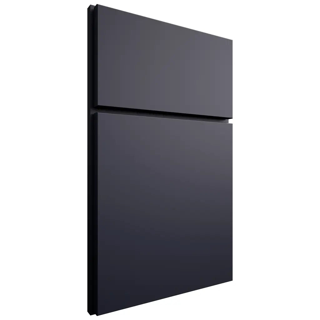Shiloh Cabinetry Full Overlay Metropolitan Paintable Hale Navy Door