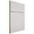Shiloh Cabinetry Full Overlay Metropolitan Paintable Soft White Door