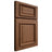 Shiloh Cabinetry Full Overlay Montgomery Alder Plain Cut Cola Door