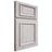 Shiloh Cabinetry Full Overlay Montgomery Alder Plain Cut Cotton Door