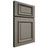 Shiloh Cabinetry Full Overlay Montgomery Alder Plain Cut Thyme Door