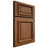 Shiloh Cabinetry Full Overlay Montgomery Cherry Plain Cut Carob Door