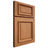 Shiloh Cabinetry Full Overlay Montgomery Cherry Plain Cut Medium Door