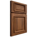 Shiloh Cabinetry Full Overlay Montgomery Hickory Plain Cut Burnt Sugar Door