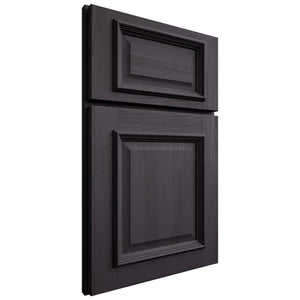 Shiloh Cabinetry Full Overlay Montgomery Hickory Plain Cut Harbor Door