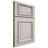 Shiloh Cabinetry Full Overlay Montgomery Paintable Amazing Gray Door