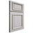 Shiloh Cabinetry Full Overlay Montgomery Paintable Mindful Gray Door