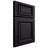 Shiloh Cabinetry Full Overlay Montgomery Poplar Plain Cut Harbor Door