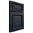 Shiloh Cabinetry Full Overlay Montgomery Poplar Plain Cut Hudson Door