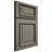 Shiloh Cabinetry Full Overlay Montgomery Poplar Plain Cut Thyme Door