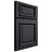 Shiloh Cabinetry Full Overlay Montgomery White Oak Plain Cut Harbor Door