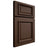 Shiloh Cabinetry Full Overlay Montgomery White Oak Quarter Sawn Braun Door