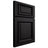 Shiloh Cabinetry Full Overlay Montgomery White Oak Quarter Sawn Espresso Door