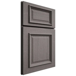 Shiloh Cabinetry Full Overlay Montgomery White Oak Quarter Sawn Flagstone Door