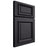 Shiloh Cabinetry Full Overlay Montgomery White Oak Quarter Sawn Harbor Door