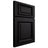 Shiloh Cabinetry Full Overlay Montgomery White Oak Quarter Sawn Ink Door