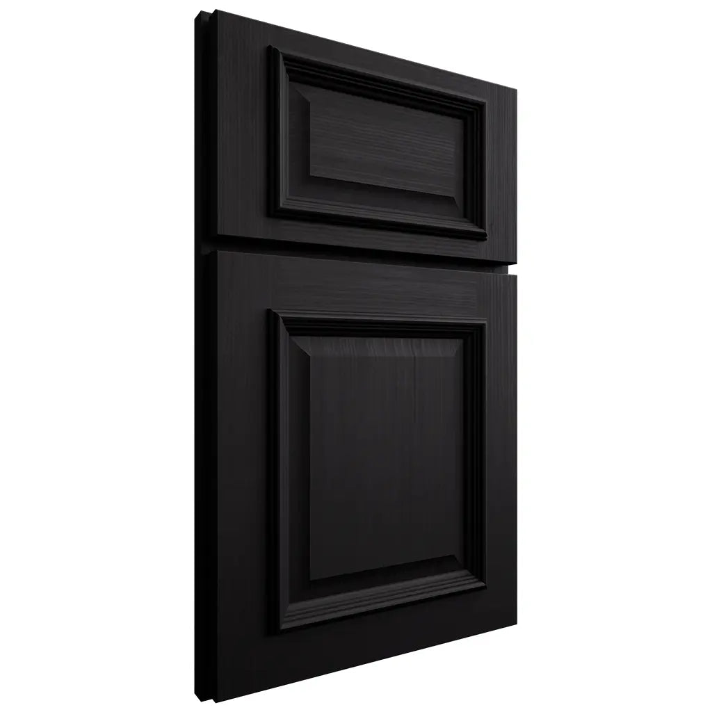 Shiloh Cabinetry Full Overlay Montgomery White Oak Quarter Sawn Ink Door