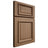 Shiloh Cabinetry Full Overlay Montgomery White Oak Quarter Sawn Medium Door