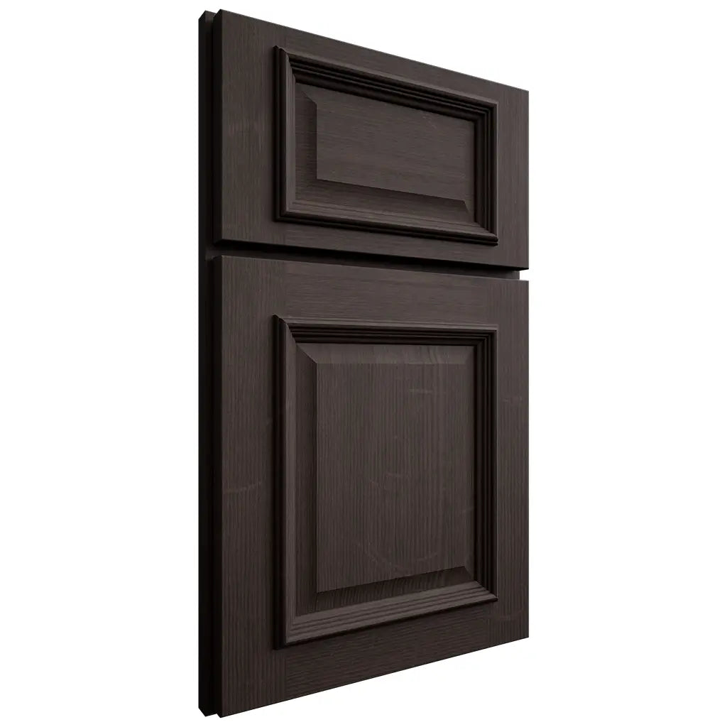 Shiloh Cabinetry Full Overlay Montgomery White Oak Quarter Sawn Morel Door