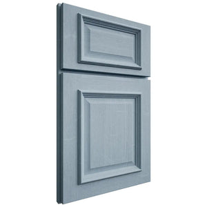 Shiloh Cabinetry Full Overlay Montgomery White Oak Quarter Sawn Sky Door
