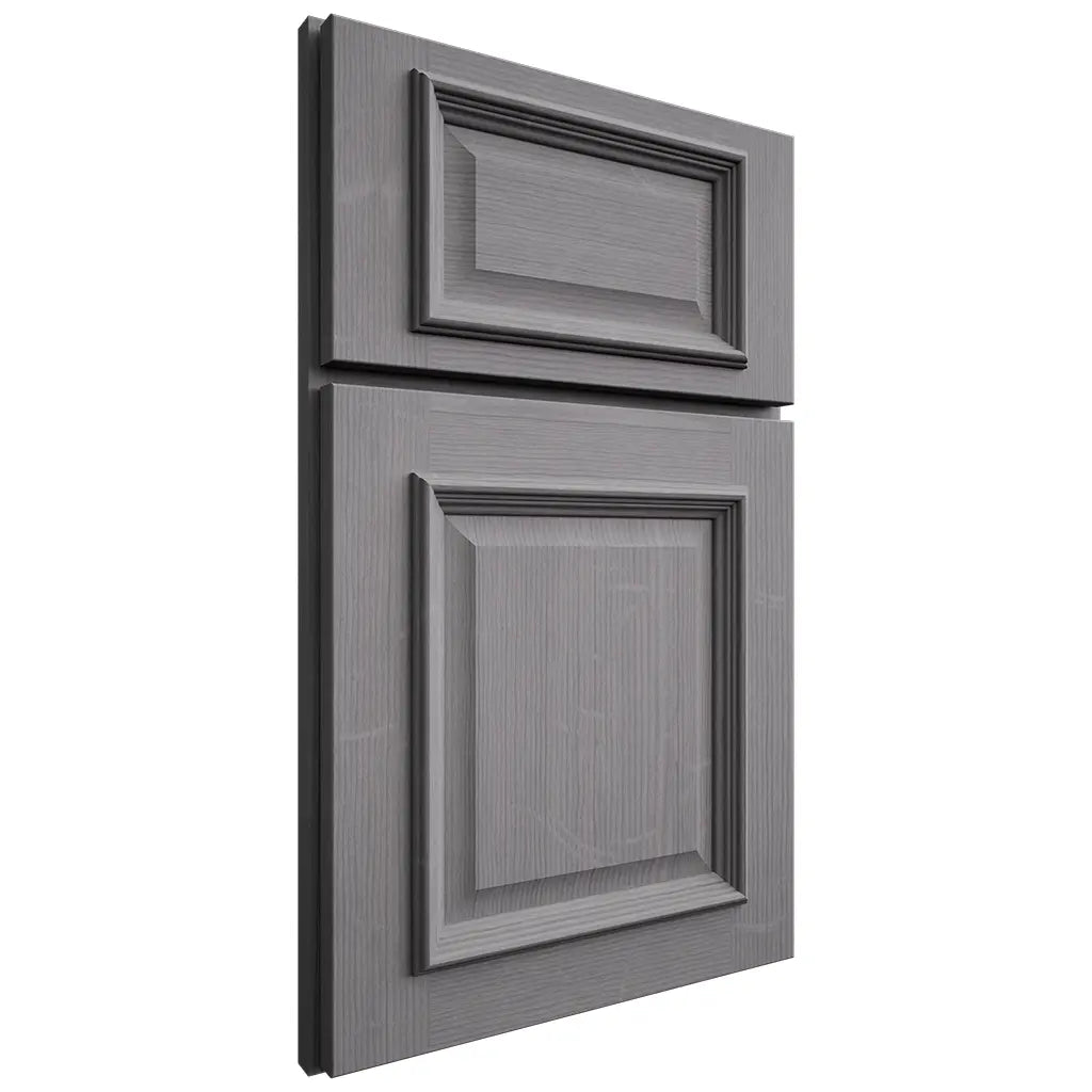 Shiloh Cabinetry Full Overlay Montgomery White Oak Quarter Sawn Sterling Door