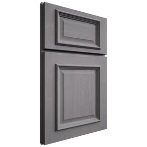 Shiloh Cabinetry Full Overlay Montgomery White Oak Quarter Sawn Sterling Door