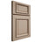 Shiloh Cabinetry Full Overlay Montgomery White Oak Quarter Sawn Straw Door