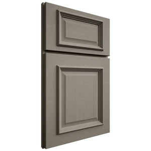 Shiloh Cabinetry Full Overlay Montgomery White Oak Quarter Sawn Thyme Door
