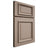 Shiloh Cabinetry Full Overlay Montgomery White Oak Quarter Sawn Whitewash Door