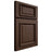 Shiloh Cabinetry Full Overlay Montgomery White Oak Rift Cut Braun Door