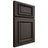 Shiloh Cabinetry Full Overlay Montgomery White Oak Rift Cut Creekside Door