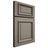 Shiloh Cabinetry Full Overlay Montgomery White Oak Rift Cut Thyme Door