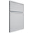 Shiloh Cabinetry Full Overlay Napa Paintable Niebla Azul Door