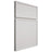 Shiloh Cabinetry Full Overlay Napa Paintable Soft White Door