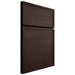 Shiloh Cabinetry Full Overlay Napa Horizontal Alder Plain Cut Bistre Door