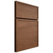Shiloh Cabinetry Full Overlay Napa Horizontal Alder Plain Cut Cola Door