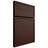 Shiloh Cabinetry Full Overlay Napa Horizontal Alder Plain Cut Umber Door
