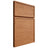 Shiloh Cabinetry Full Overlay Napa Horizontal Cherry Plain Cut Medium Door