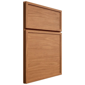 Shiloh Cabinetry Full Overlay Napa Horizontal Cherry Plain Cut Medium Door