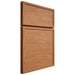Shiloh Cabinetry Full Overlay Napa Horizontal Cherry Plain Cut Medium Door
