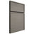 Shiloh Cabinetry Full Overlay Napa Horizontal Cherry Plain Cut Thyme Door