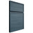 Shiloh Cabinetry Full Overlay Napa Horizontal Hickory Plain Cut Hudson Door