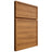 Shiloh Cabinetry Full Overlay Napa Horizontal Hickory Plain Cut Medium Door