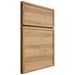 Shiloh Cabinetry Full Overlay Napa Horizontal Hickory Plain Cut Natural Door